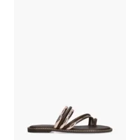 Vivian Ray Zinne Bruin Damesslippers