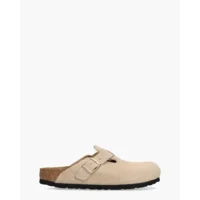 Birkenstock Boston BS Beige Damesslippers