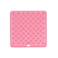 Eat Slow Live Longer Lick Mat Cross