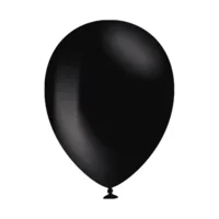 Ballonnen - Zwart - 30cm - 50st.