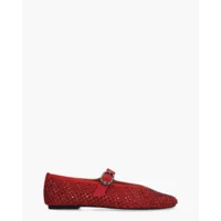 Kurt Geiger Mayfair Ballet Flat Rood Damesballerina's