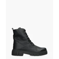 Cypres Uta Zwart Dames Veterboots
