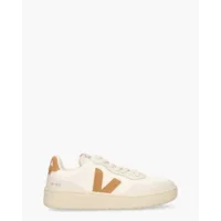 Veja V-90 B-Mesh Wit/Oranje Damessneakers