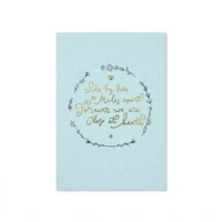 Kaart - Words up - Side by side or miles apart - GBA.0023