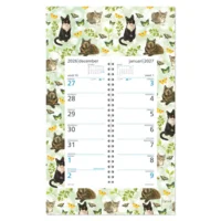 Kalender - Vlinders in het groen - Franciens katten - Omleg op schild - 2027
