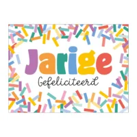 Kaart - Eyecandy - Jarige gefeliciteerd - EC24 -D