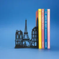 Boekensteun - Parijs Zwart | Balvi