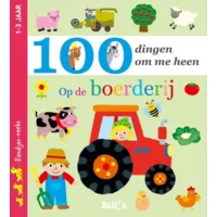 Ballon Kartonboek - 100 dingen om me heen - Op de boerderij