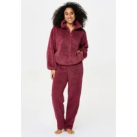 Lingadore Teddy homewear in bordeaux