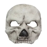 Halfmasker - Schedel - Hond - Wit
