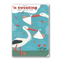 Kaart - Hoera 'n tweeling, dubbel gefeliciteerd - ME - GBE.0066