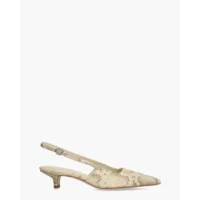 O'dare Anna Off-White Dames Slingbackpumps
