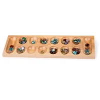 Spel - Mancala - Bonenspel - 44,5x12,7x2cm