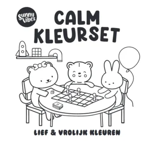 Boek - Kleurboek - Sunny vibes - Calm kleurset
