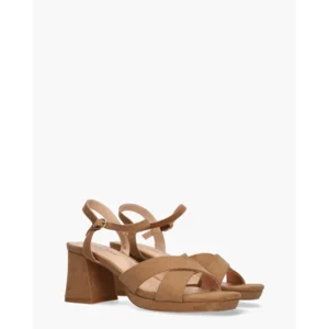 Ella Cruz Zera Bruin Damessandalen