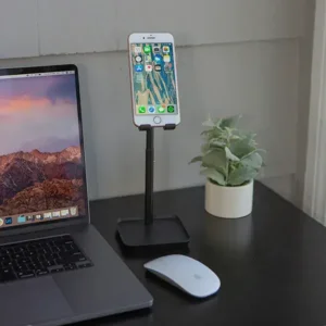 Telefoonhouder Zwart Verstelbaar Kikkerland