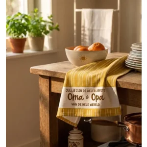 Theedoek - Speciaal voor jou - Oma & opa