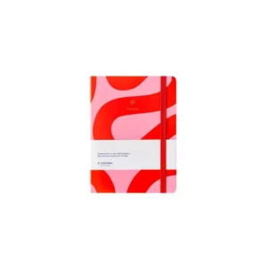 A-Journal | Notitieboek A5 Notebook Flow Pink Gelijnd