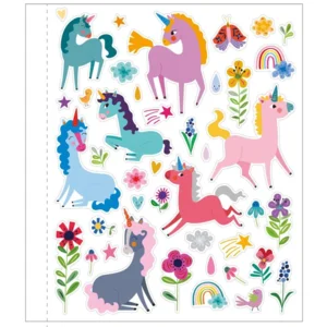 Kleuren met water - Eenhoorns - Met spelletjes & stickers