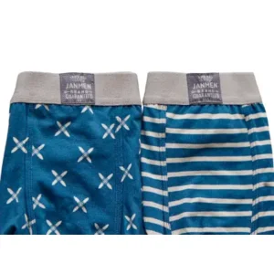 Janira Men Boxers: Duopack , Blue Paddle ( JAN.365 )