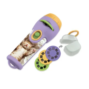 Zaklamp & projector - Kat & hond - Met 3x8 afbeeldingen