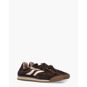MRP By Maripé Utah V.12 Donkerbruin/Off-White Damessneakers