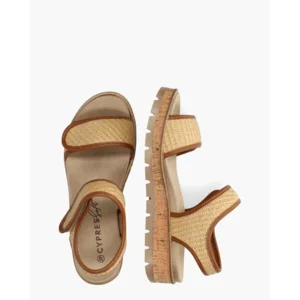 Cypres Wanda 2 Bruin Dames Sandalen