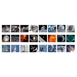 Zaklamp & projector - Ruimte - Met 3x8 afbeeldingen