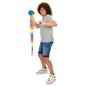 Komeetbal - Regenboog - 100cm - Kleur willekeurig geleverd