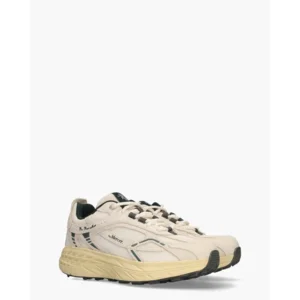Mercer Amsterdam The Re-Run Max Beige/Groen Damessneakers