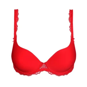 Marie Jo Voorgevormde BH: Cyrile, True Red, Hartvorm, Europese Maten  mjo.468
