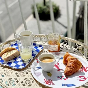 Serveerblad Dienblad Rond - Seaside diam 31 cm | BLU KAT