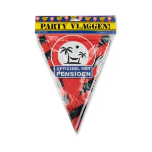 Vlaggenlijn - Pensioen - Verkeersbord - 10m