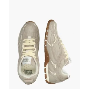 Mercer Amsterdam The Re-Run Drive Beige Damessneakers