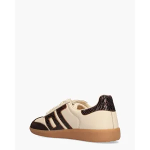 Back 70 Cloud Exclusive Off-White/Donkerbruin Damessneakers
