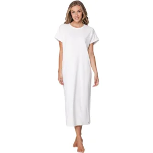 Pastunette Beach kleed: Off White, badstof, lengte 125cm( PAS.152 )