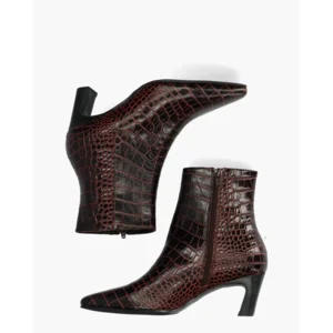 Di Lauro Eliana Donkerbruin Dames Enkelboots