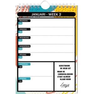 Weekkalender - 2026 - Loesje