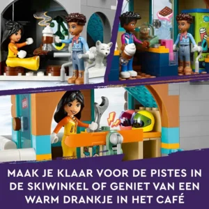 LEGO Friends - Vakantie skipiste en café Wintersport - 41756
