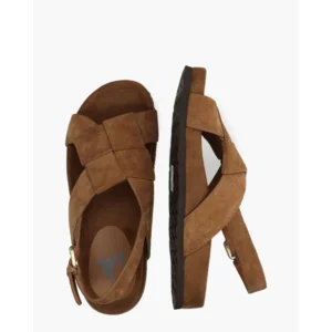 Miss Olivia Iris Bruin Damessandalen