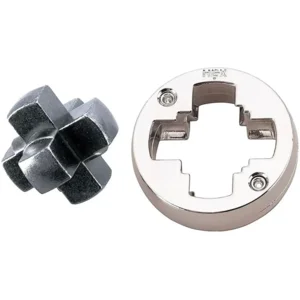 IQ-puzzel - Hex - Metaal - Niveau 3