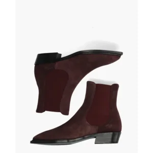 AGL Mahe Beat Aubergine Dames Enkelboots