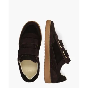 Nubikk Ray Venti Donkerbruin Damessneakers