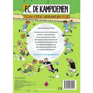 FC de Kampioenen - Voetbalspelletjesboek (Met uitklapbaar speelbord en pionnen)