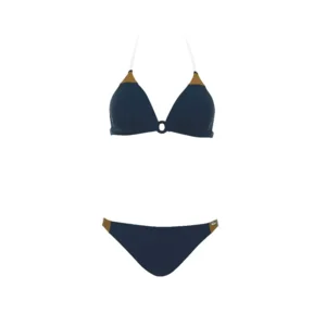Sunflair Bikini: Blauw, halter model + mini slip  SUNF.208