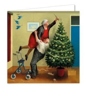 Kaarten - Kerst - Marius van Dokkum - Kerst engeltjes & kerstknuffel - 10st.