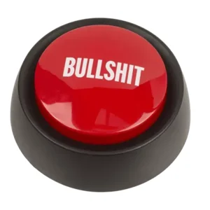 Bullshit - Knop - 6 geluiden - 9cm