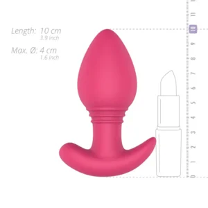 EasyToys Axel Vibrerende Buttplug Met App 10 cm