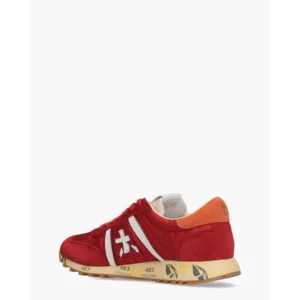 Premiata Lucydo Rood Damessneakers