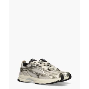 Mercer Amsterdam The Re-Run Cracked Goud Damessneakers